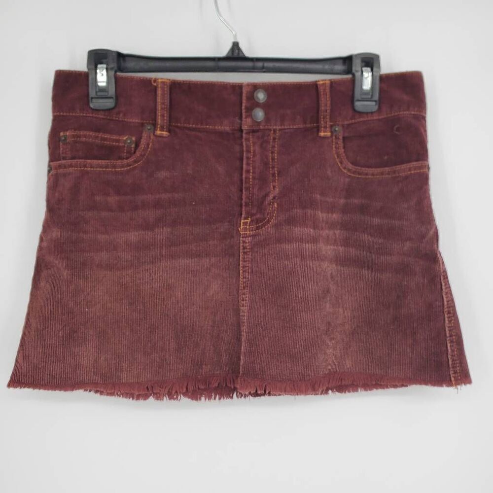 Abercrombie & Fitch Women's corduroy mini skirt y2k 90s Size 2